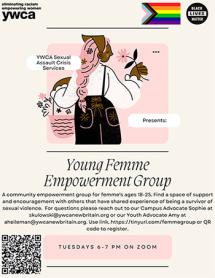 Young Femme Empowerment Group Poster